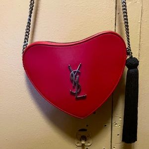Saint Laurent Heart Bag